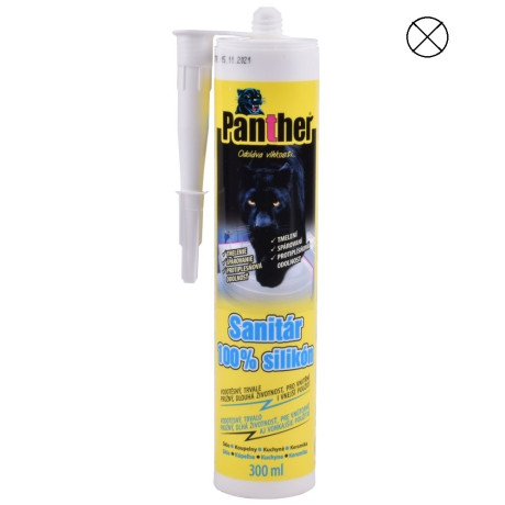 Sanitárny silikón sanitárny Panther 1228