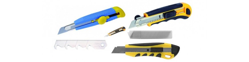 Odlamovacie nože pre použitie v priemysle a domácnosti